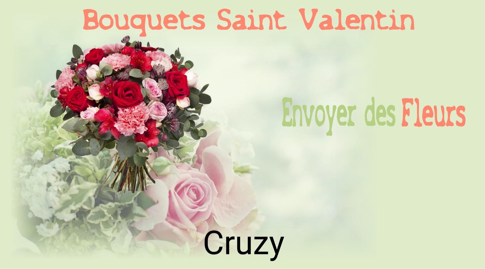 Roses de Saint-Valentin livrées à Cruzy